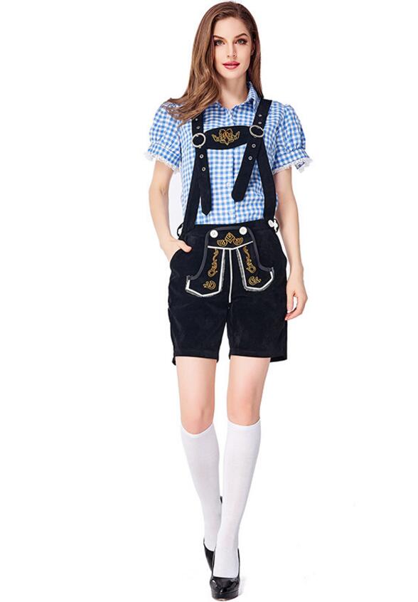 F1959-1 German Traditional Oktoberfest Couple Clothing